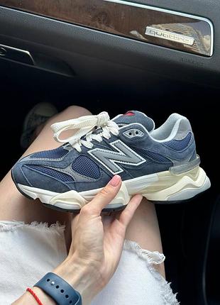 Кроссовки new balance 9060 blue