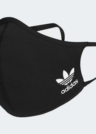 Багаторазова маска живить унісекс adidas германія оригінал xs/s, m/l р-р3 фото