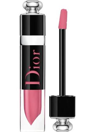 Тинт для губ dior addict lacquer plump 648 - dior pulse, без коробки3 фото