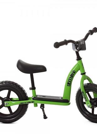 Дитячий беговел profi kids 12 дюймів m-5455-2 зелений