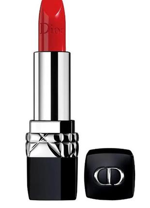 Помада для губ dior rouge dior couture colour 080 - red smile, без коробки