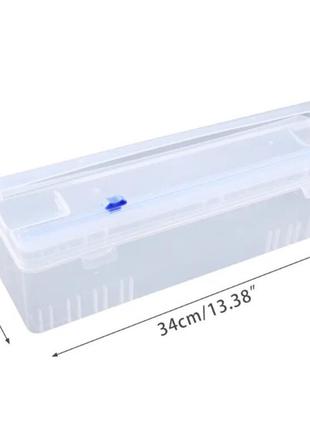 Пластиковий різак, коробка для різання харчової плівки6 фото