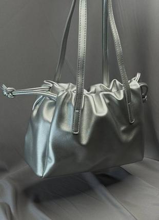 Стильная женская сумка из экокожи5 фото