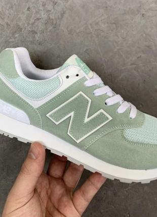 New balance 574 кроссовки замша распродажа sale