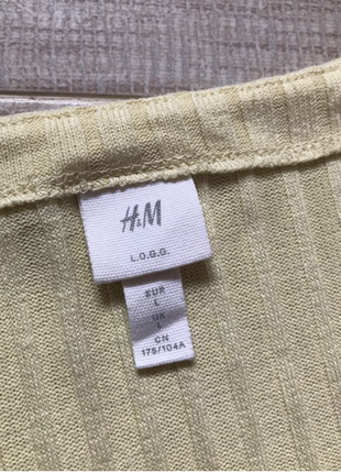 Стильна кофта блузка оверсайз, на ґудзиках, із зав'язкою, від h&amp;m. l4 фото