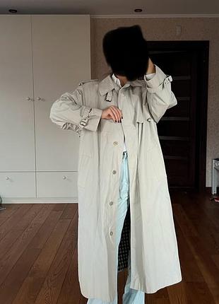 Винтажный тренч/пальто/ vintage trench