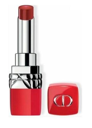 Помада для губ dior rouge dior ultra rouge 641 - ultra spice, без коробки