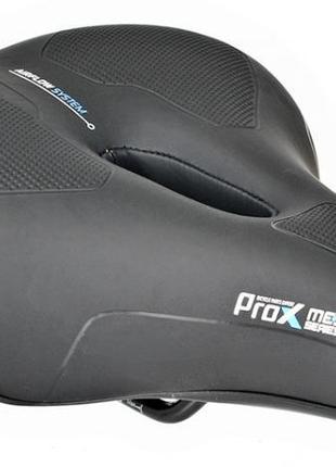 Сідло prox dove med, memory foam, reflex, чорний (c-si-0334)