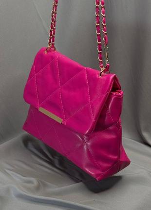 Классическая женская сумочка из экокожи6 фото