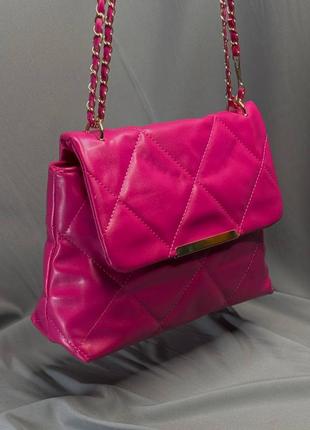 Классическая женская сумочка из экокожи1 фото