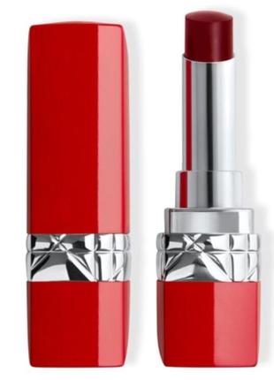 Помада для губ dior rouge dior ultra rouge 883 - ultra poison, без коробки