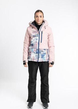Куртка лыжная женская just play claws розовый (b2412-pink) - l