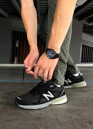 Кроссовки new balance 990 v4 black