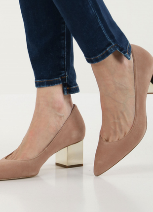 Туфлі човники michael michael kors suede point-toe pumps оригінал!