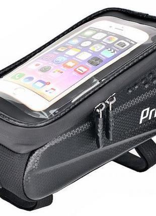 Сумка на раму prox nevada 702 на смартфон 6,2", черный (a-sp-0251)