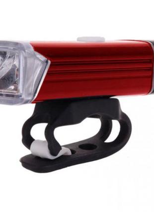 Фара передняя baisk bst-001 usb, черный / красный (bst-001-red)