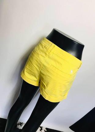 Яркие желтые шорты abercrombie & fitch4 фото