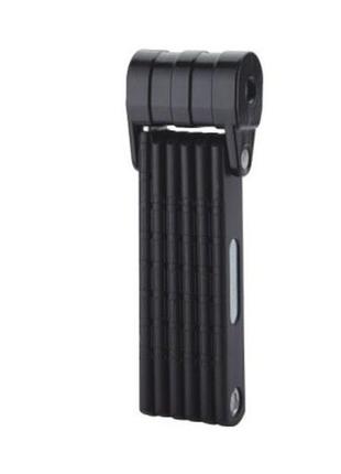 Замок spencer zs9810 78см, сегментный черный (zs9810)