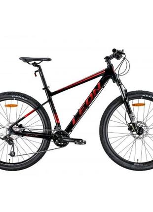 Велосипед al 27.5" leon xc-70, am, рама 20" чорний з червоним (ops-ln-27.5-162)