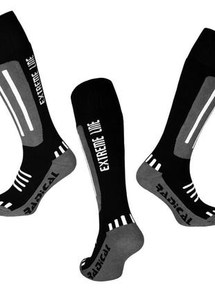 Носки лыжни radical extreme line черный  (extreme-line-black) - 43-46