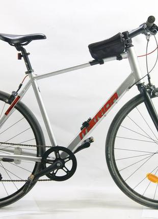 Велосипед btwin triban 100 alu 28" серебристый б / у (29799)