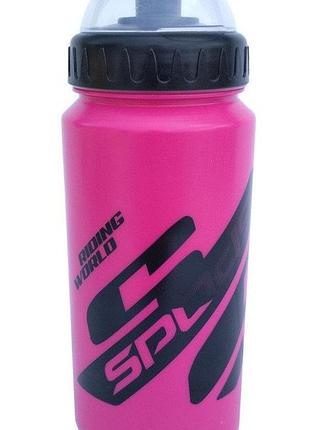 Фляга spelli swb-528m new 600 мл рожевий (swb-528-m-pink)