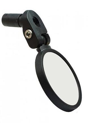Зеркало hafny в руль велосипеда круглое 62 мм. регулируемое (lus302)