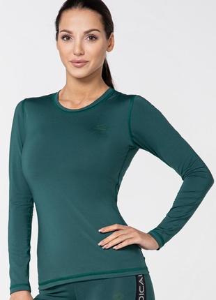 Футболка женская термоактивная radical efficient темно - зеленый (a-0080-z) - s