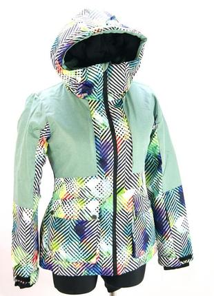 Куртка лыжная женская just play aqua зеленый (b2418-green) - xl