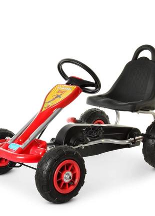 Велокарт дитячий bambi kart m 1564-3 ручне гальмо