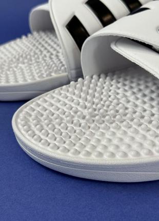 Мужские тапки шлепанцы на липучке adidas adissage 51, 52 размер4 фото