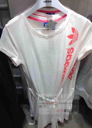Плаття жіноче adidas instagram біле (f78395) — xs