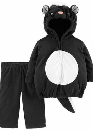 Carters костюм для хеллоуина фотосессии карнавальный скунс baby little halloween costume
