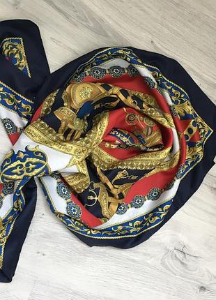 Большой винтажный платок 88*89