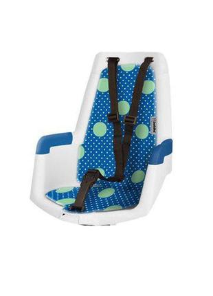 Велокресло детское bobike go mini, переднее, до 15кг, белый (yaz56)