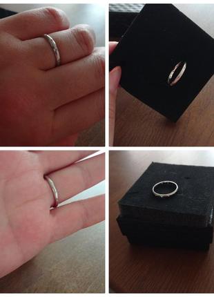 Серебряное кольцо, размер 18, 925 проба5 фото