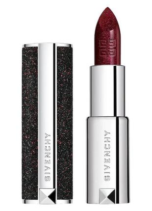 Помада для губ givenchy le rouge night noir 02 - night in red, без коробки