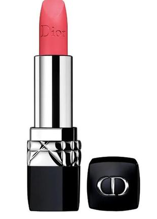 Помада для губ dior rouge dior couture colour 771 — radiant matte, без коробки