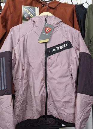 Жіноча куртка adidas terrex techrock primaloft4 фото