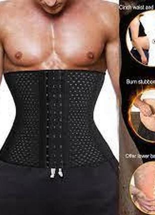 Корсет утягуючий abdomen waistband для корекції фігури моделюючий s/m/l/xl/xxl/xxxl3 фото