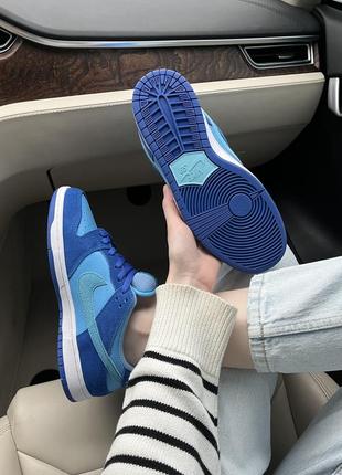 Женские кроссовки 29.5cm nike sb dunk raspberry blue 💙3 фото