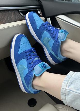 Женские кроссовки nike sb dunk raspberry blue 💙