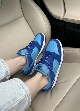 Женские кроссовки 29.5cm nike sb dunk raspberry blue 💙9 фото