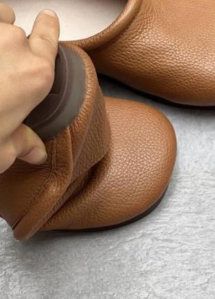 Босоноги barefoot анатомические слипоны из мягкой натуральной кожи6 фото