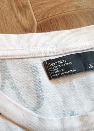 Футболка bershka pink3 фото