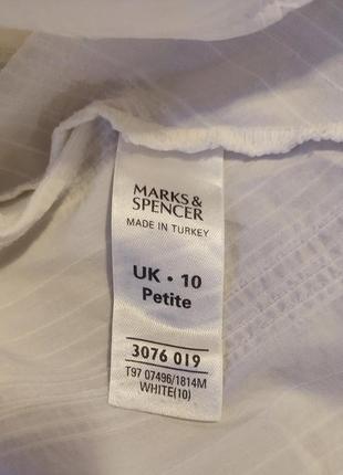 Рубашка рубашка блуза marks &amp; spencer, размер s-m9 фото