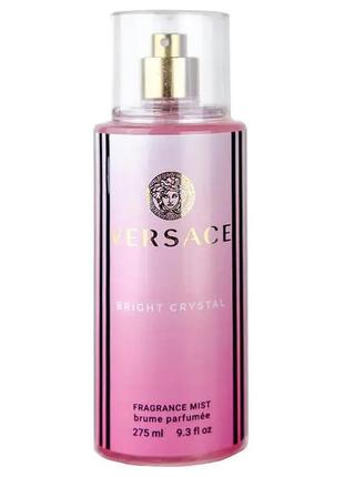 Парфюмированный спрей для тела versace bright crystal