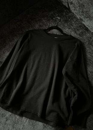Чорна базова кофта джемпер h&amp;m10 фото