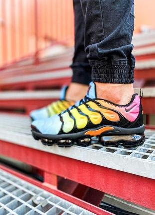 Мужские кроссовки nike air vapormax plus "aqua"