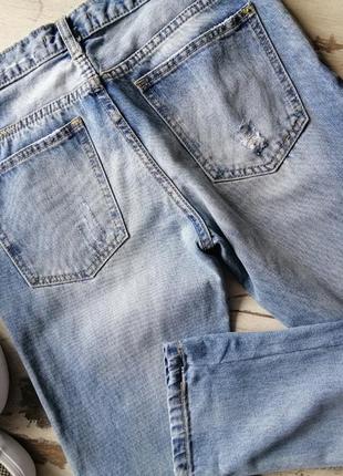 Джинсы рваные pull&bear 5